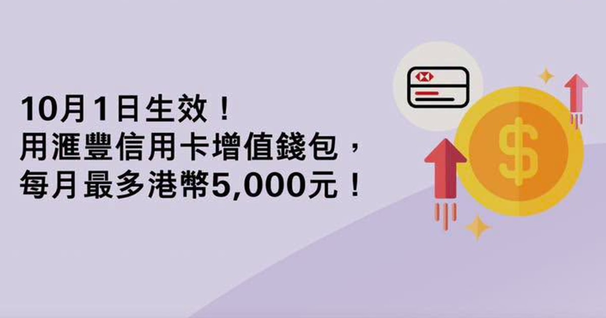 PayMe滙豐信用卡增值上限加至$5,000|EveryMile Lounge及免年費攻略 封面